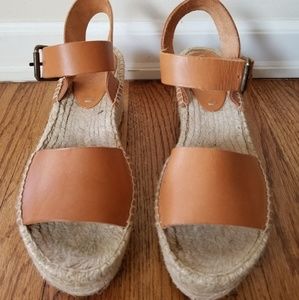 Soludos platform sandles worn 3x! Great condition!